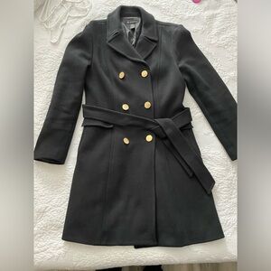 INC International Concepts black coat